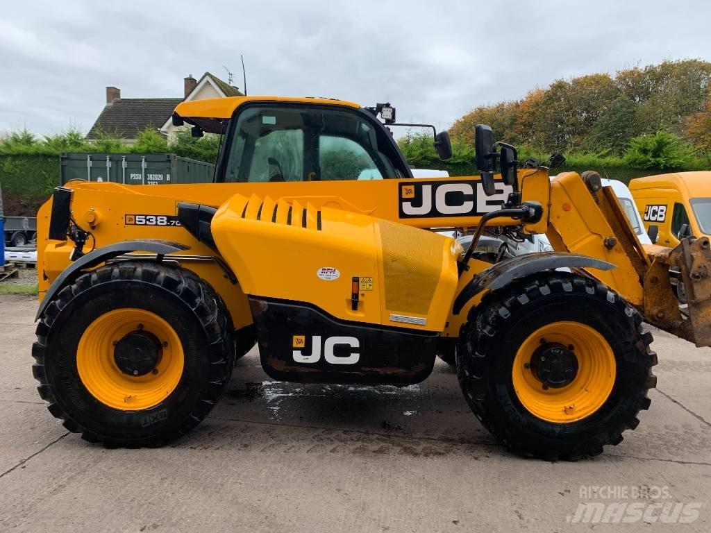 JCB 538-70 Teleskoplastere for Landbruk