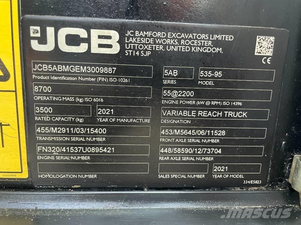 JCB 535-95 Teleskoplastere