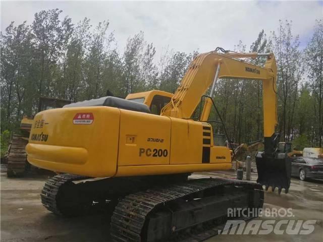 Komatsu PC 200-6 Beltegraver