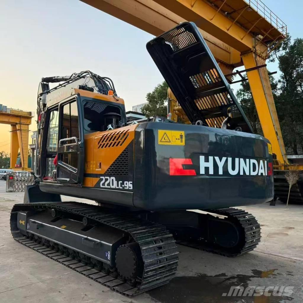 Hyundai R220LC-9S Beltegraver
