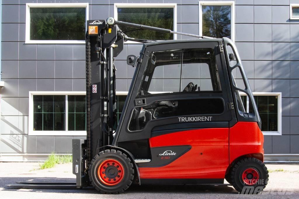 Linde E50HL-01 Elektriske trucker