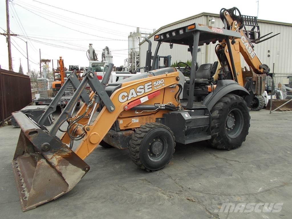 CASE 580 SN Traktorgravere