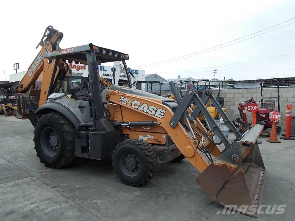 CASE 580 SN Traktorgravere