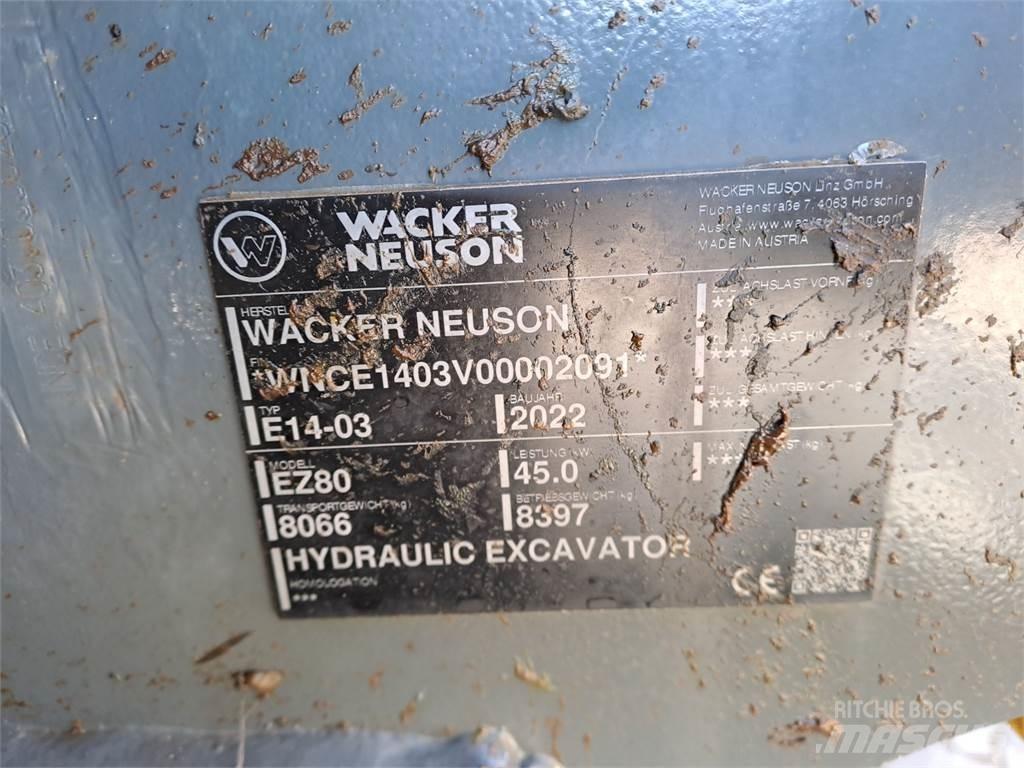 Wacker Neuson EZ80 Beltegraver