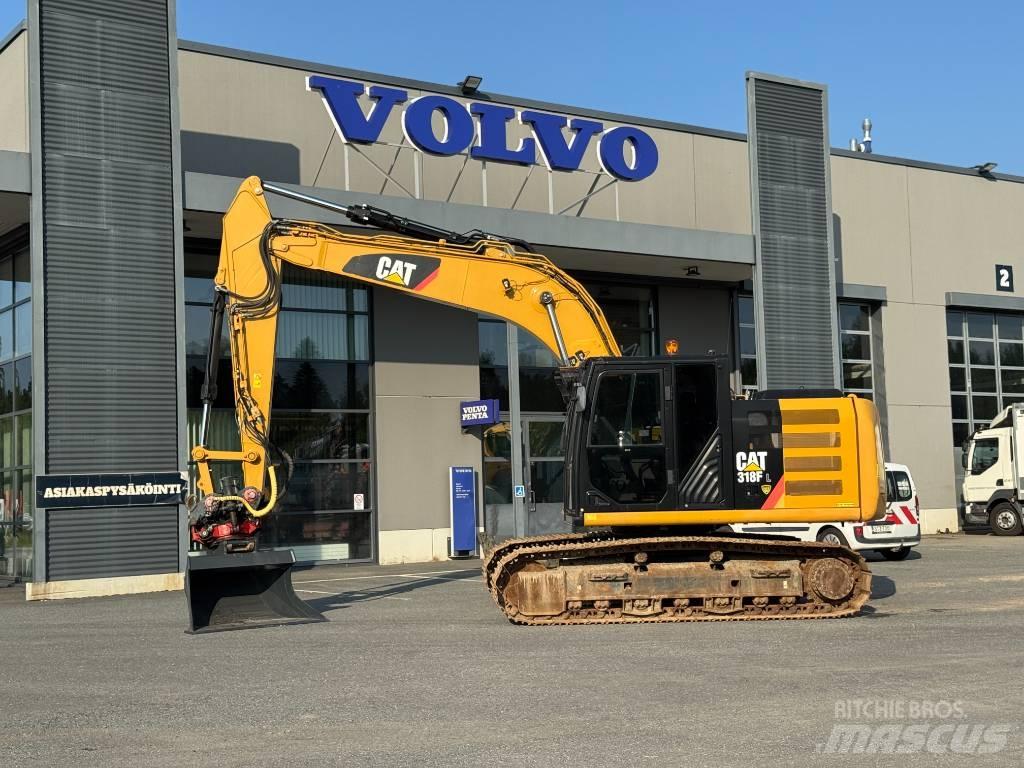 CAT 318 Beltegraver