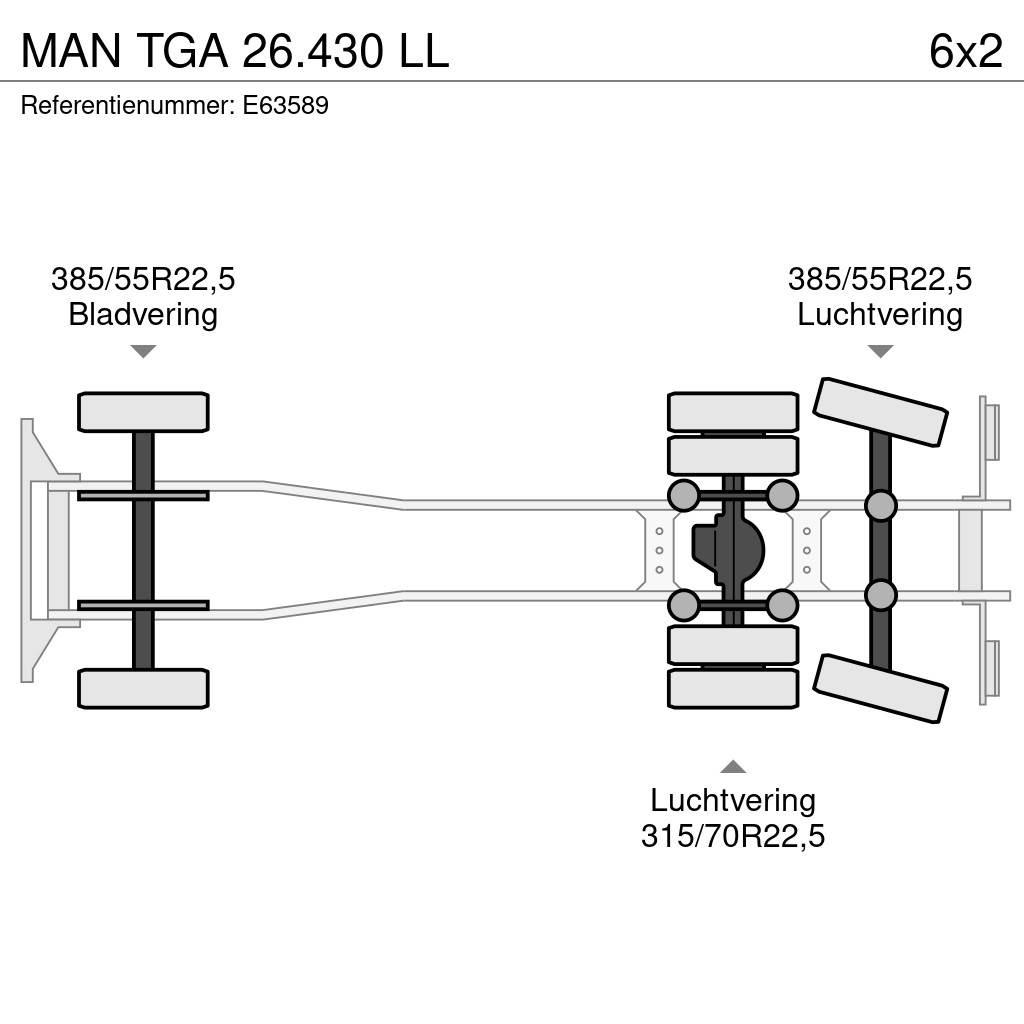 MAN TGA 26.430 LL Krokbil