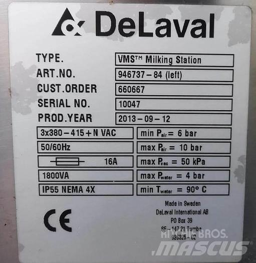 Delaval VMS Livdyr annet utstyr