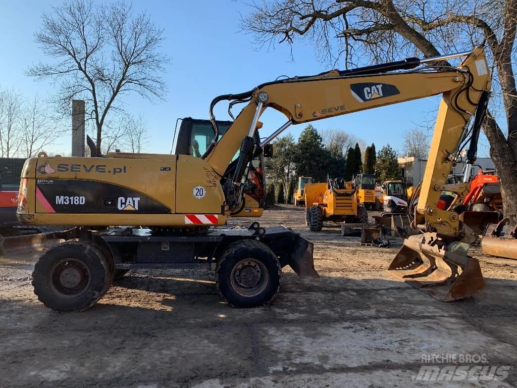 CAT M 318 D Hjulgravere