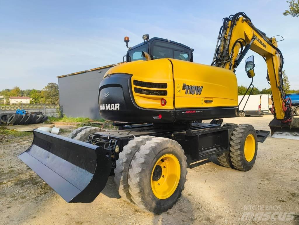 Yanmar B 110 W Hjulgravere