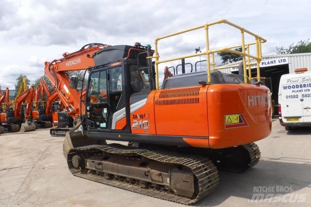 Hitachi ZX 210 LC-7 Beltegraver