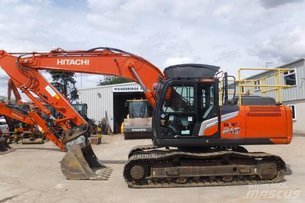 Hitachi ZX 210 LC-7 Beltegraver