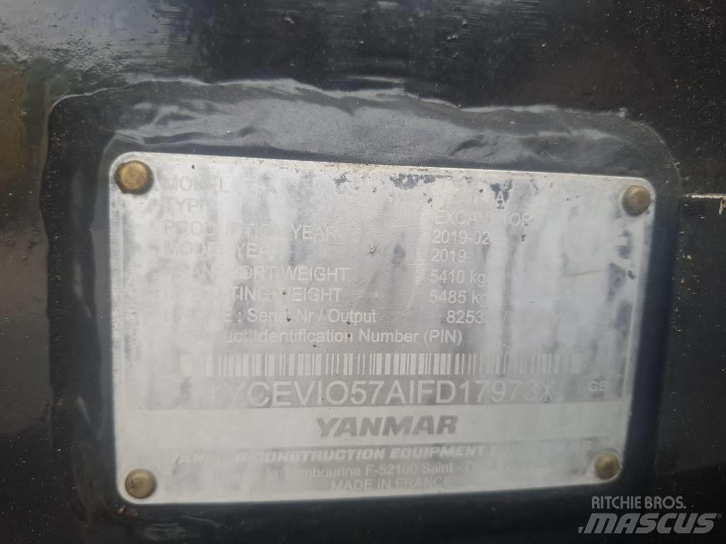 Yanmar Vio 57-6A Minigravere <7t
