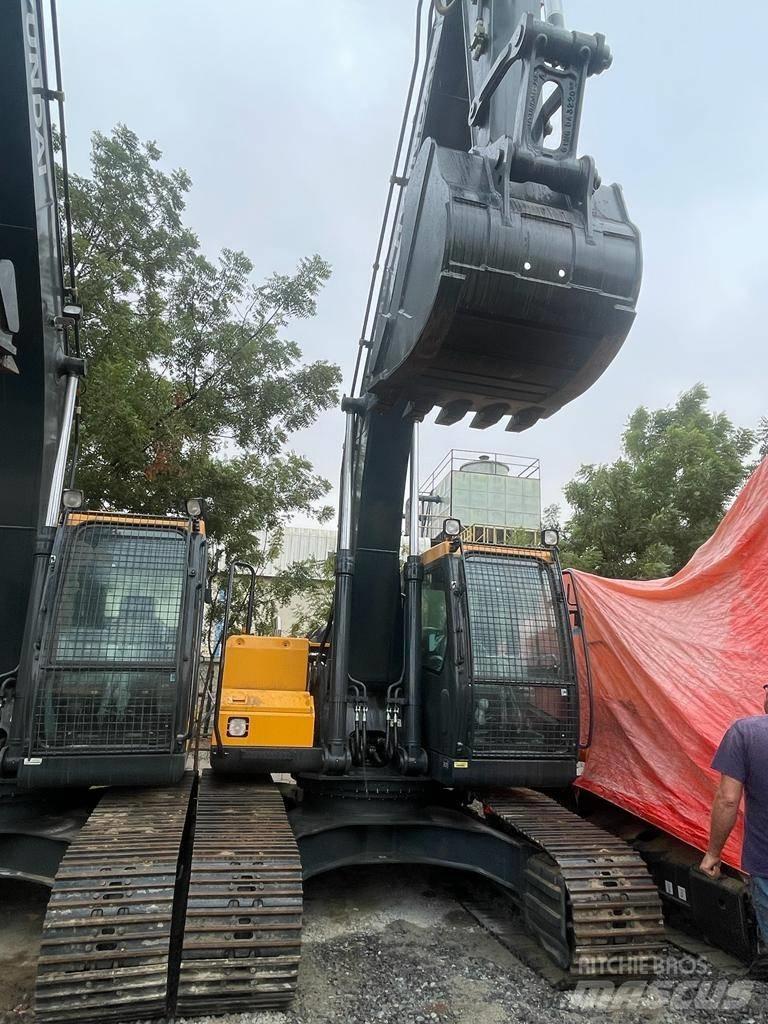 Hyundai R210 Beltegraver
