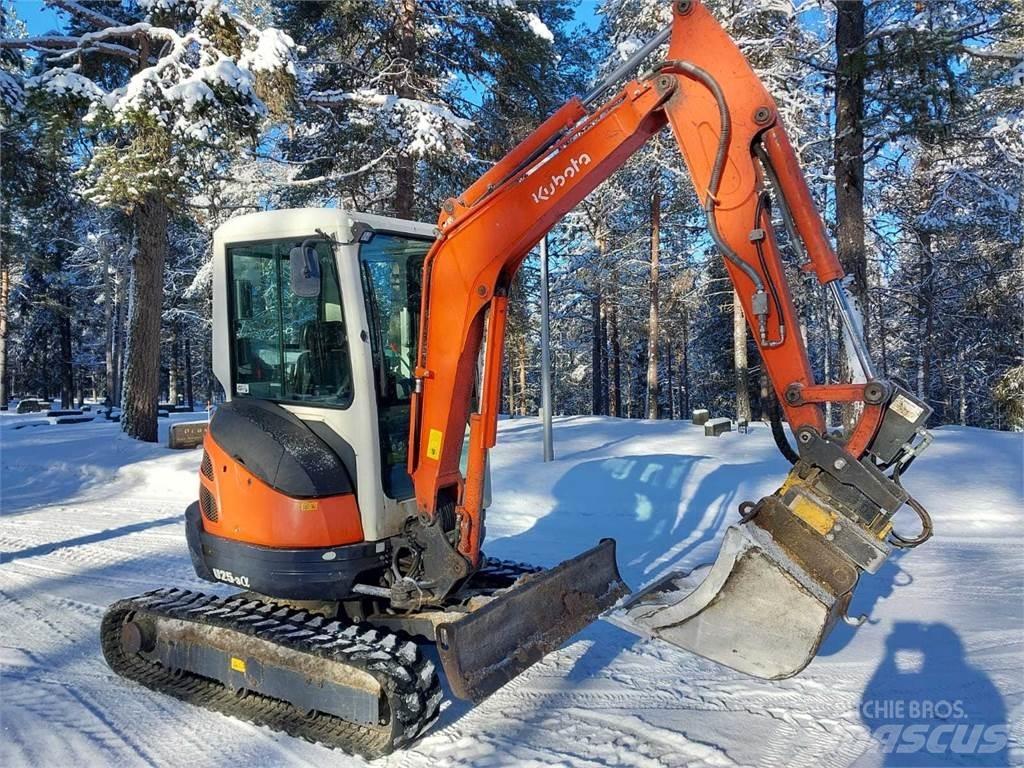 Kubota U25-3 Minigravere <7t