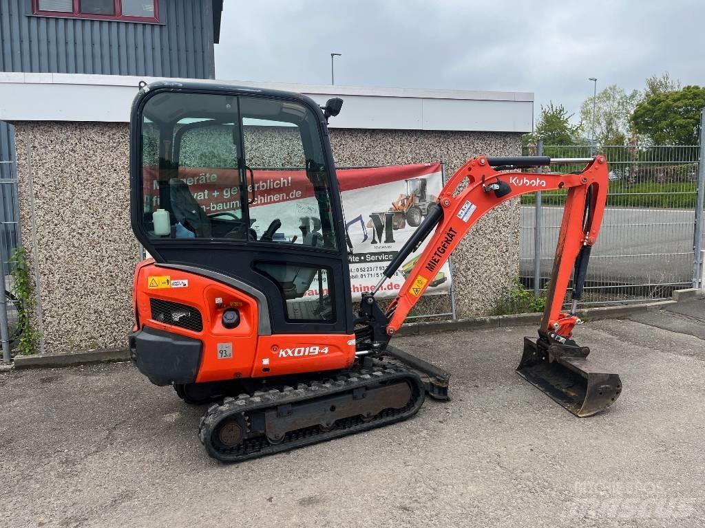 Kubota KX019-4 Minigravere <7t