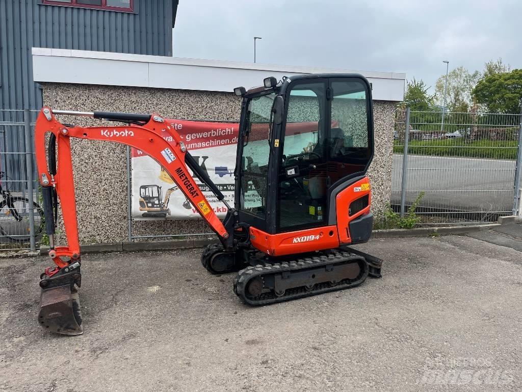 Kubota KX019-4 Minigravere <7t