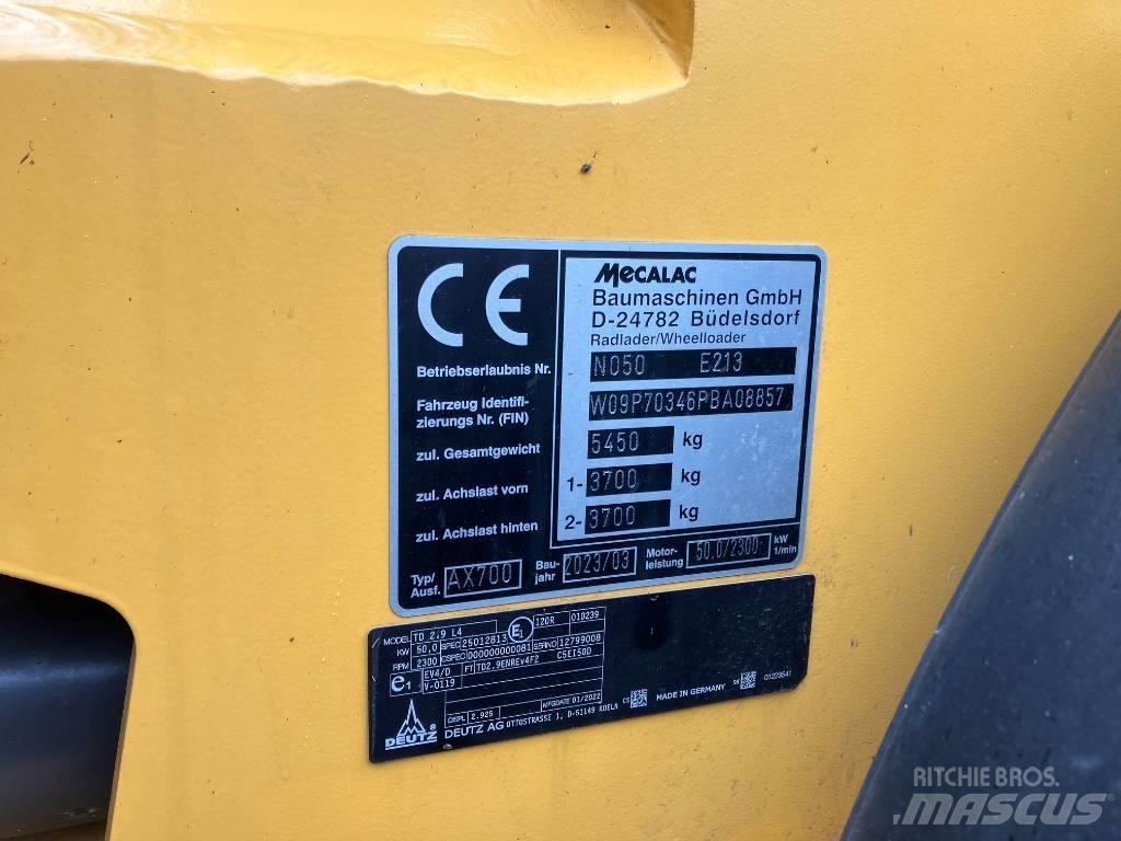 Mecalac AX 700 Hjullastere