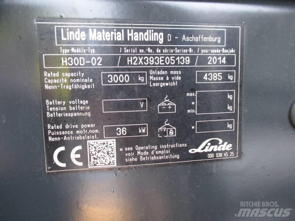 Linde H30D Diesel Trucker
