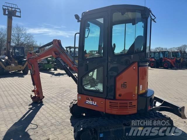 Hitachi ZX 26 Minigravere <7t