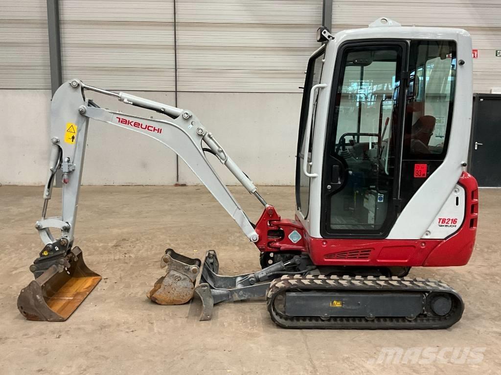 Takeuchi TB 216 Minigravere <7t