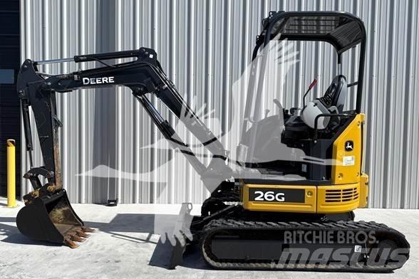 John Deere 26G Minigravere <7t
