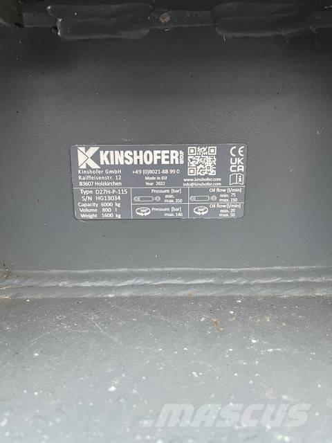 Kinshofer D27H-P-115 Andre komponenter