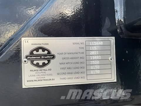 Palmse Trailer 115 Demonterbare semi-trailere