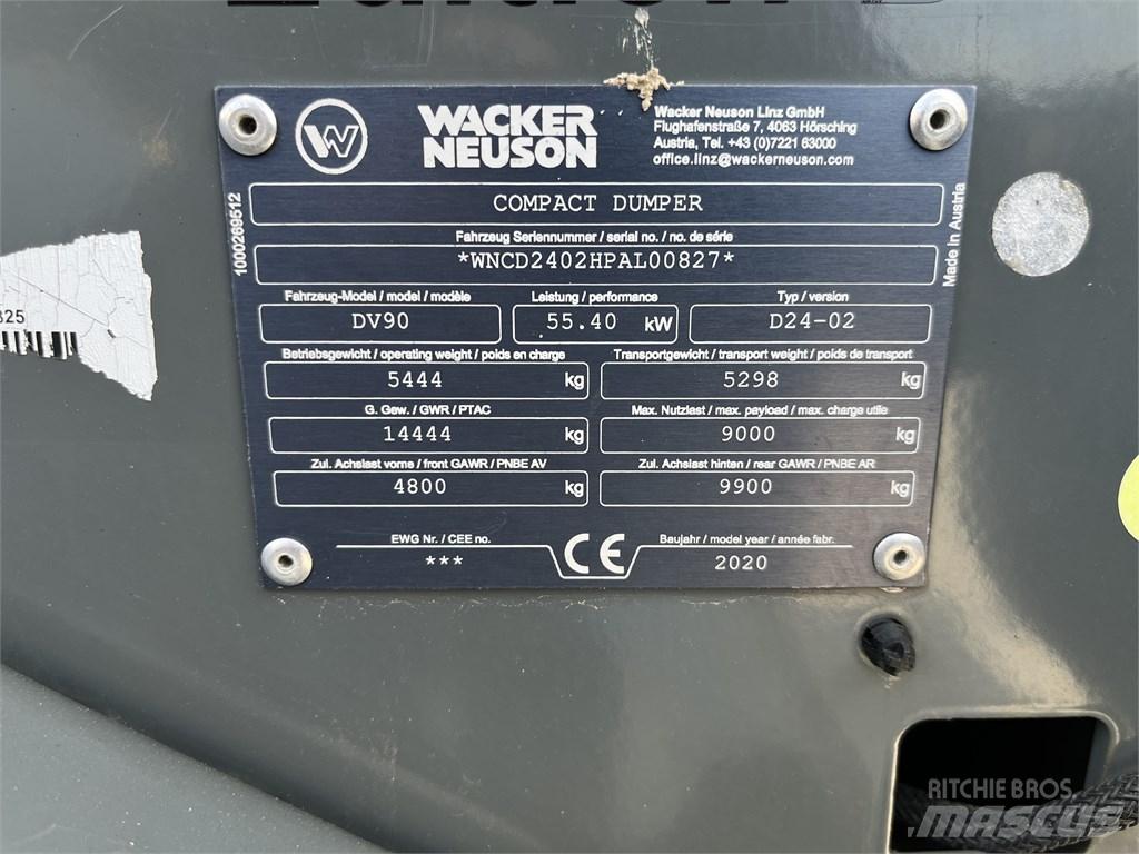 Wacker Neuson DV 90 Tipptrucker