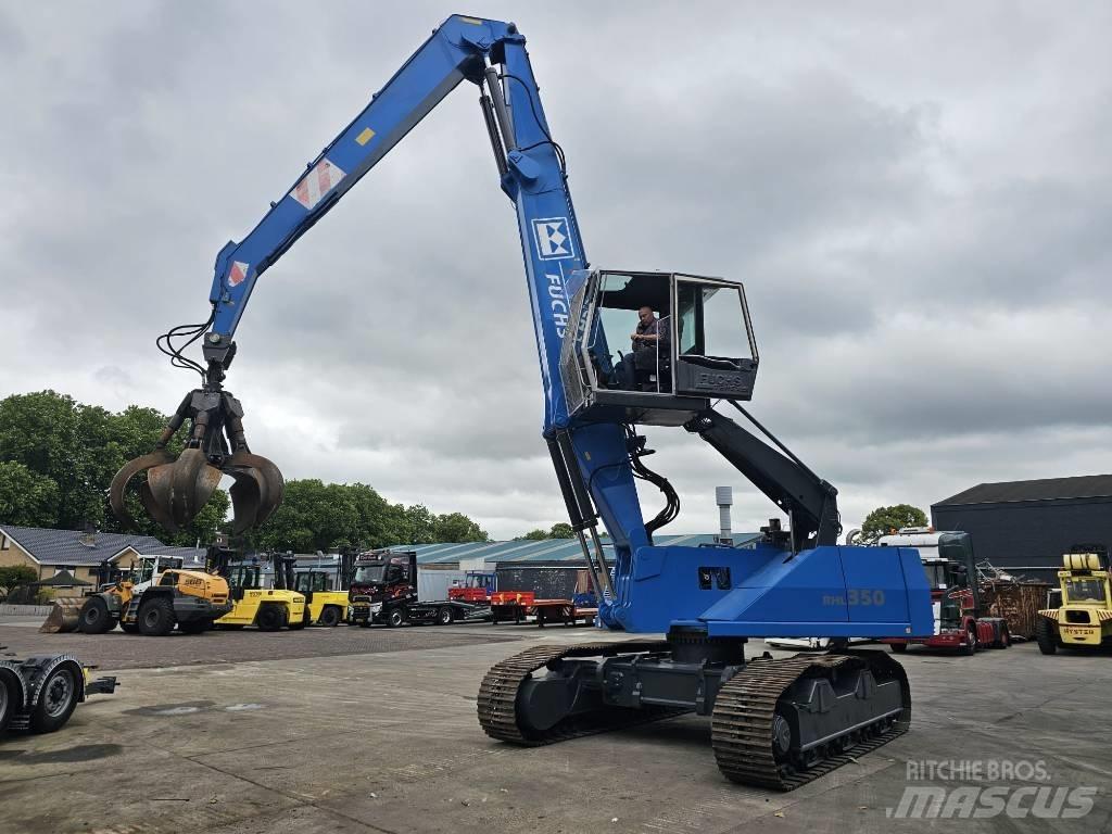 Fuchs RHL 350 Gravemaskiner for avfallshåndtering