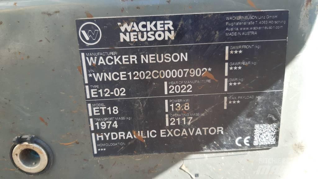Wacker Neuson ET 18 Beltegraver