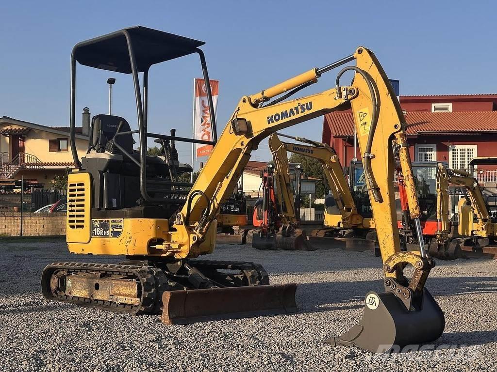 Komatsu PC16R-3HS Minigravere <7t