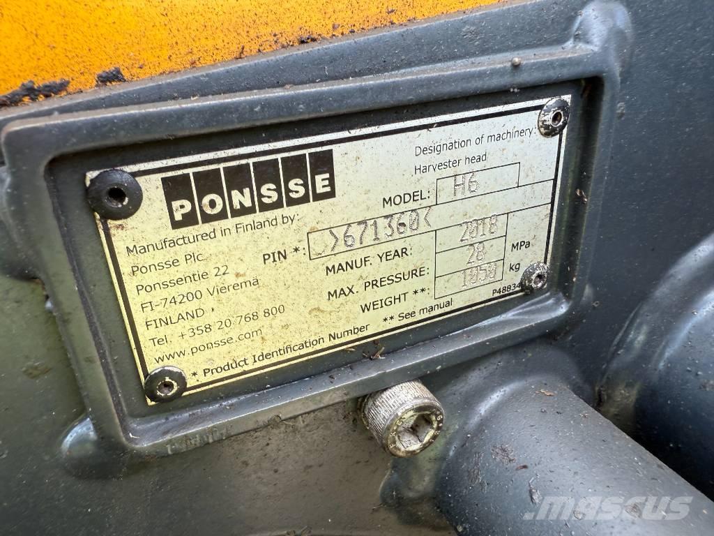 Ponsse ERGO 8W Hogstmaskiner