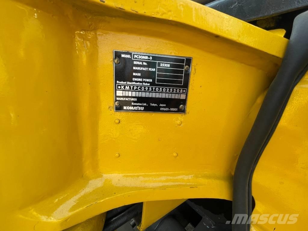Komatsu PC 30 Minigravere <7t