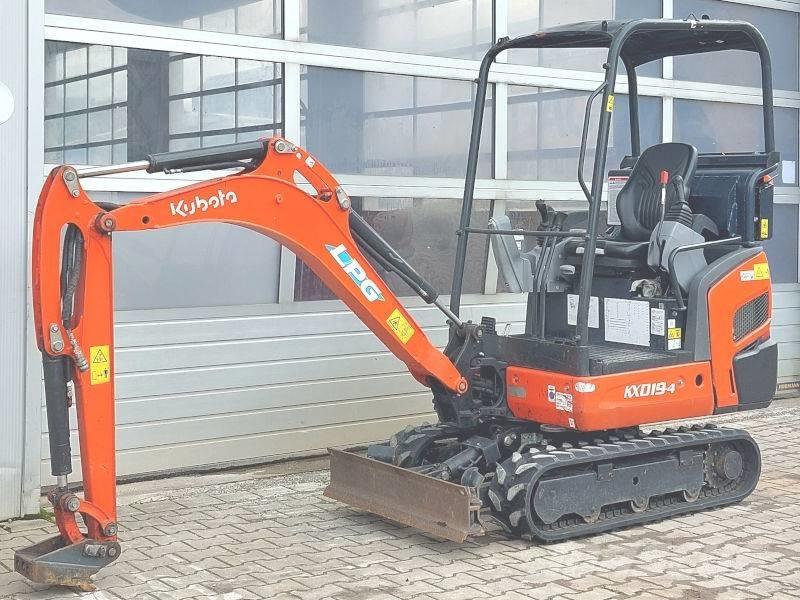 Kubota KX019-4 LPG Minigravere <7t
