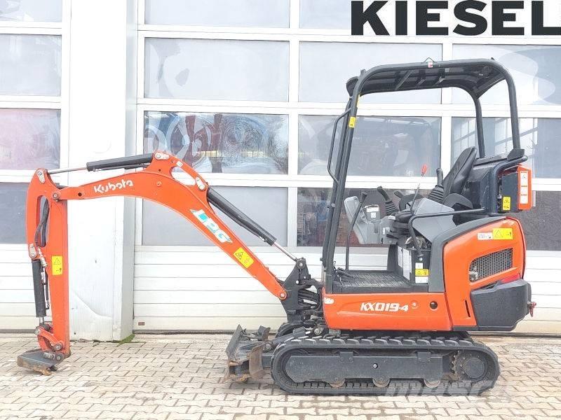 Kubota KX019-4 LPG Minigravere <7t