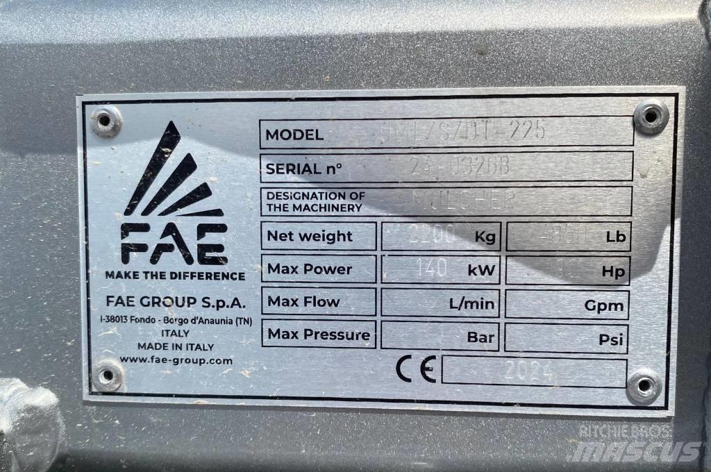 FAE UML/S/DT 225 Skogsmaskiner - Annet