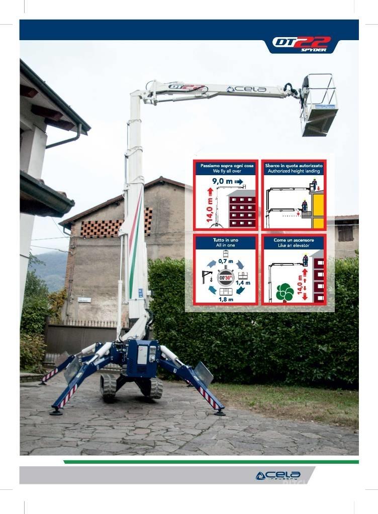Cela Crawler DT22 Andre personløftere og plattformer