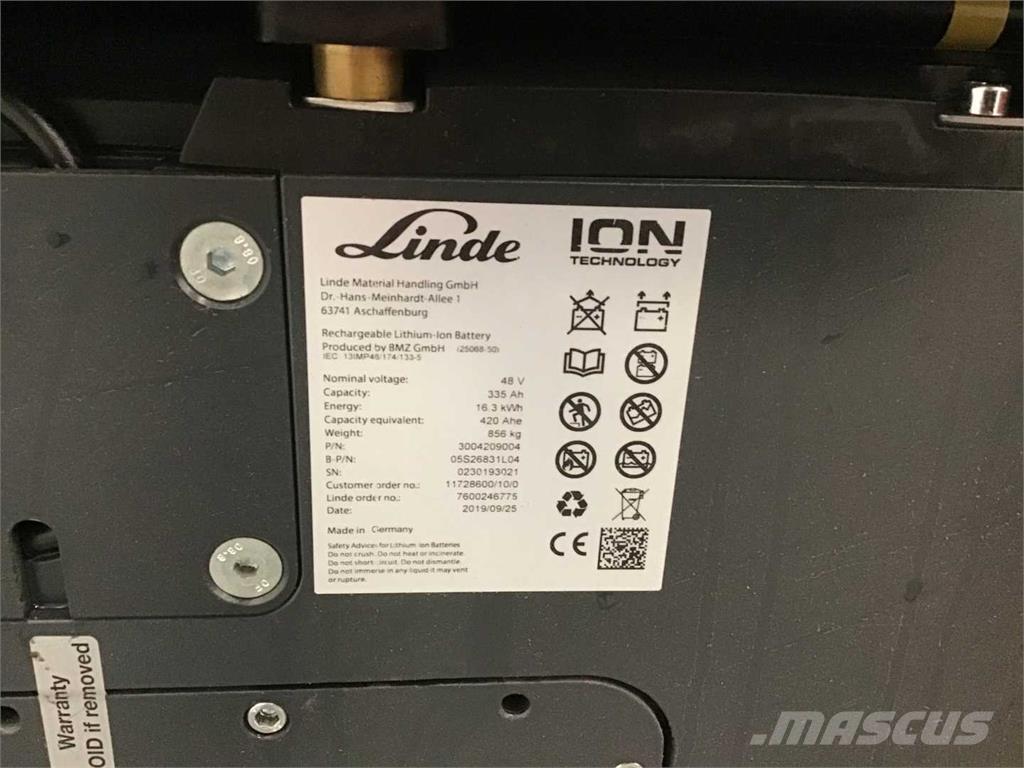 Linde E16 ION Elektriske trucker