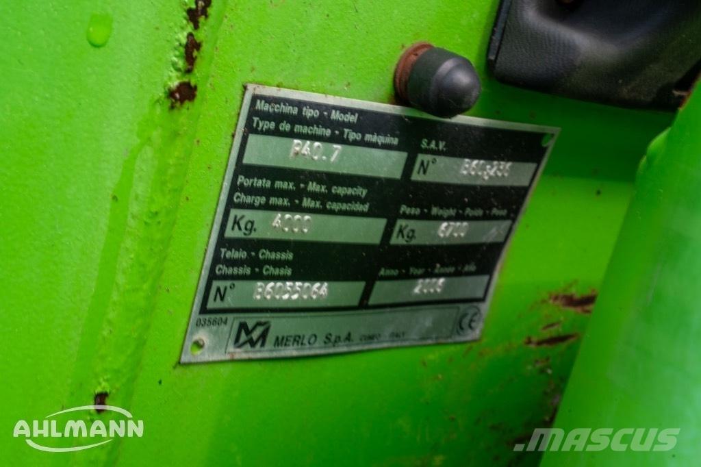 Merlo P 40.7 Teleskoplastere for Landbruk