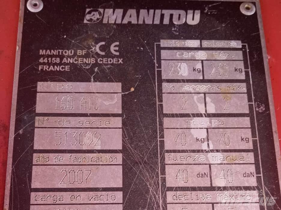 Manitou 160 ATJ Leddede bomlifter