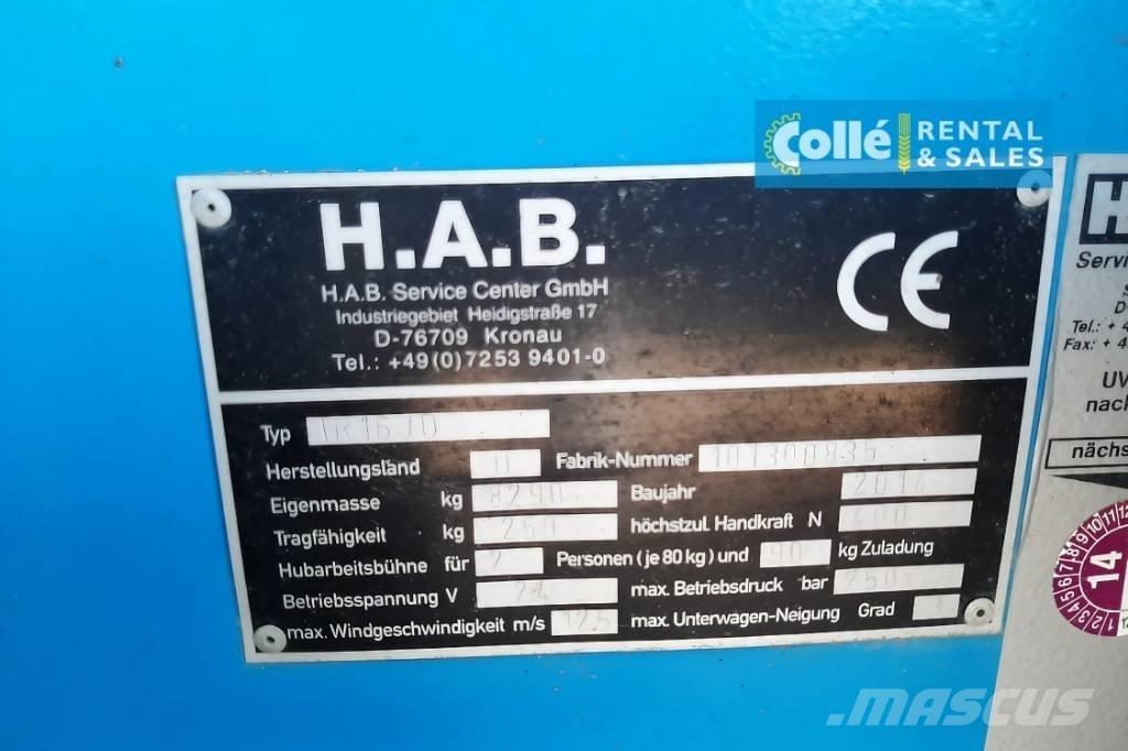 HAB TR16JD | 2014 Teleskop bomlifter