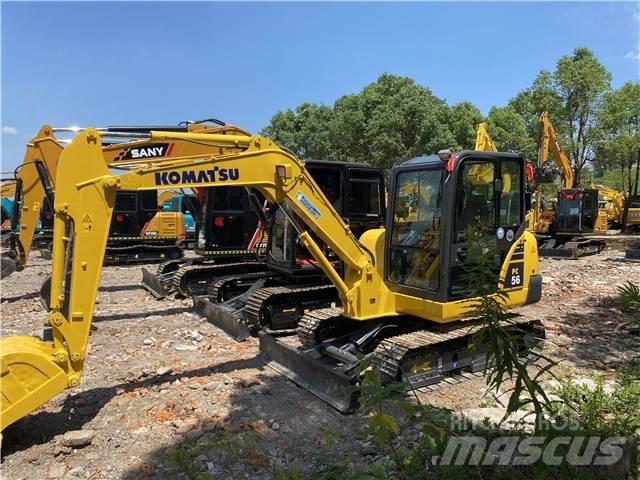 Komatsu PC56-7 Beltegraver