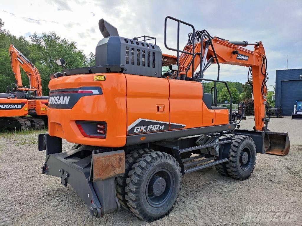 Doosan DX140W-7 Hjulgravere