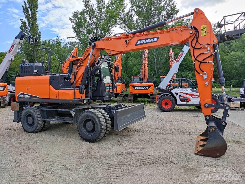 Doosan DX140W-7 Hjulgravere