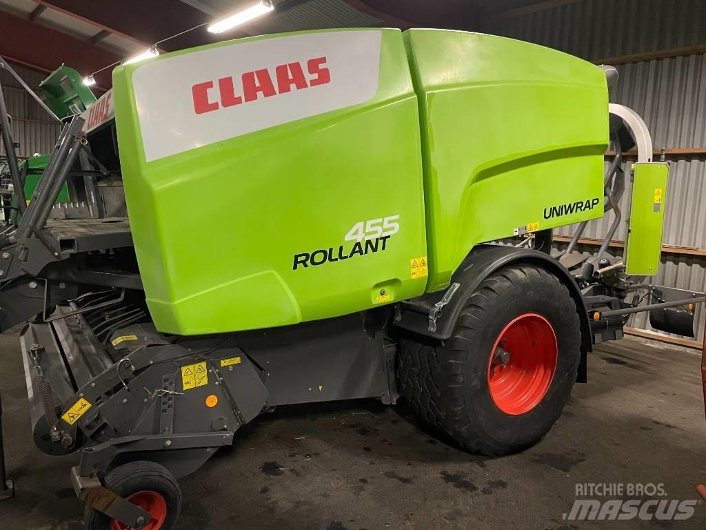CLAAS 455 Uniwrap Rundballepresser