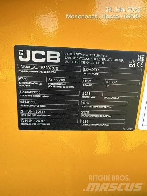 JCB 409 Hjullastere