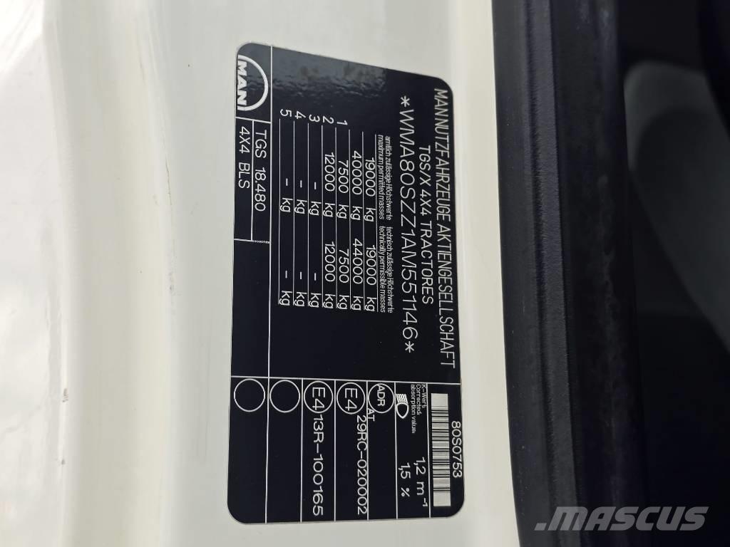 MAN 18.480 Trekkvogner