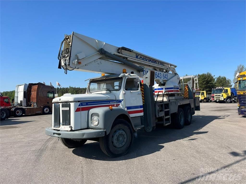 Scania 111 6X2 Kranbil