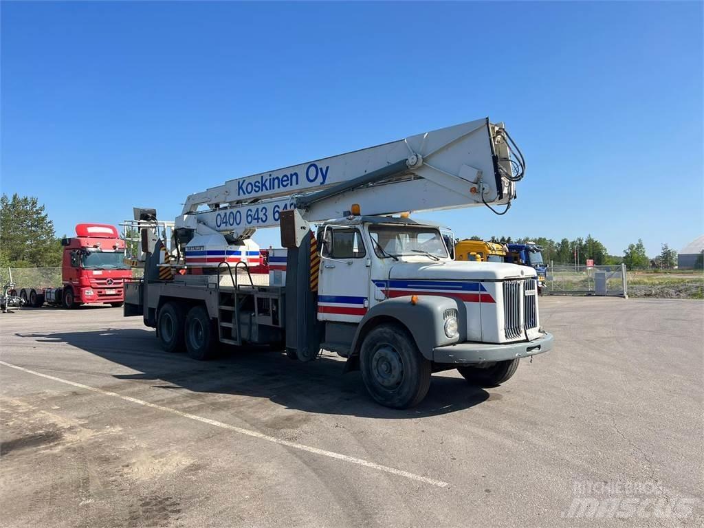 Scania 111 6X2 Kranbil