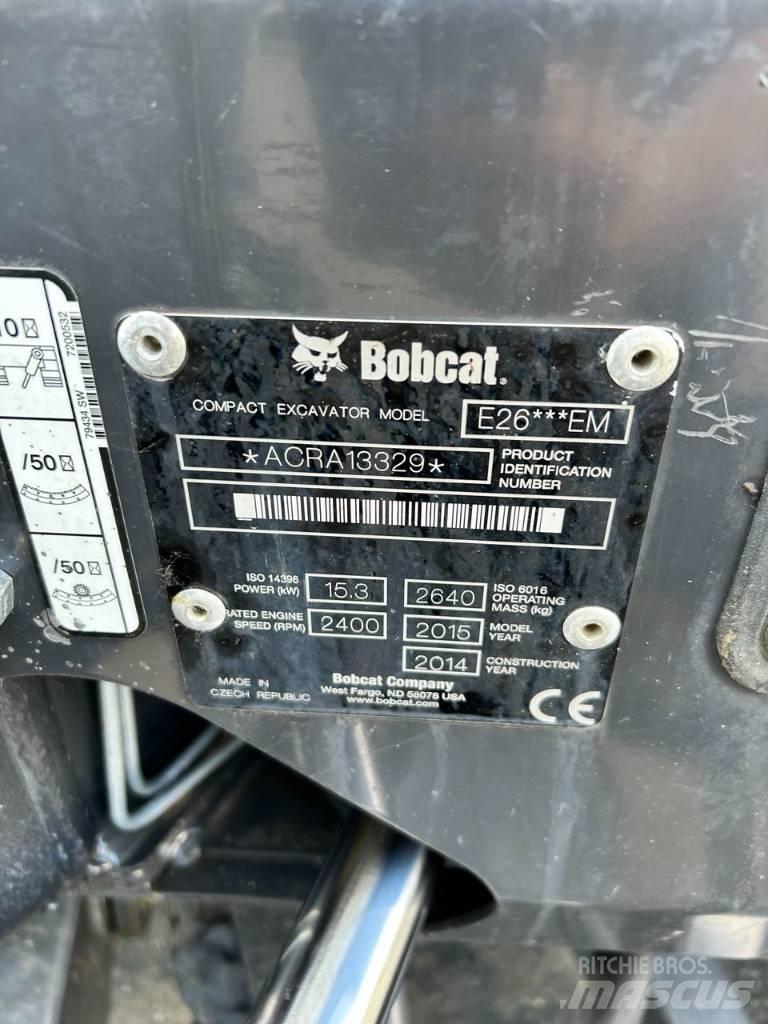 Bobcat E 26 Minigravere <7t